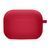 Силиконовый футляр с микрофиброй для наушников Airpods Pro 3 Rose Red 656-08107 фото