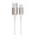 Кабель Proove Flex Metal USB для Type-C 2.4A (1m) white 656-02581 фото