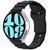 Силіконовий ремінець Defense для Smart Watch 22mm Black 212-01720 фото