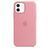 Силиконовый чехол для iPhone 12/12 Pro Pink 208-00371 фото