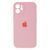 Силіконовий чохол з закритою камерою для iPhone 12 Mini Light Pink 208-01153 фото