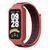 Ремешок для Xiaomi Mi Band 9 Active Nylon Red Black 212-02652 фото