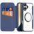 Чехол-книжка Dux Ducis Skin X Pro with MagSafe для Apple iPhone 16 (6.1") Blue 777-08169 фото