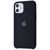 Силиконовый чехол для iPhone 11 Black 208-00230 фото