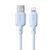 Кабель Baseus Silky Series Fast Charging Cable USB to iP 2.4A 1m Galaxy Blue P10377702313-00 фото