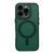 Чохол TPU+PC Magnetic Matte Camera Lens with Magsafe для iPhone 16 Pro Max Dark Green 757-00352 фото
