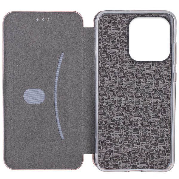 Шкіряний чохол-книжка Classy для Xiaomi Redmi Note 14 4G (Europe version) Gold 777-05272 фото