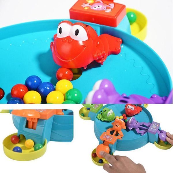 Настольная интерактивная игра Ummi 707-35 Feeding Frog Game 656-03383 фото