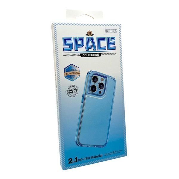 Протиударний чохол для смартфона Space III для Xiaomi Redmi Note 13 Pro 5G/Poco X6 Peak Blue 666-02235 фото