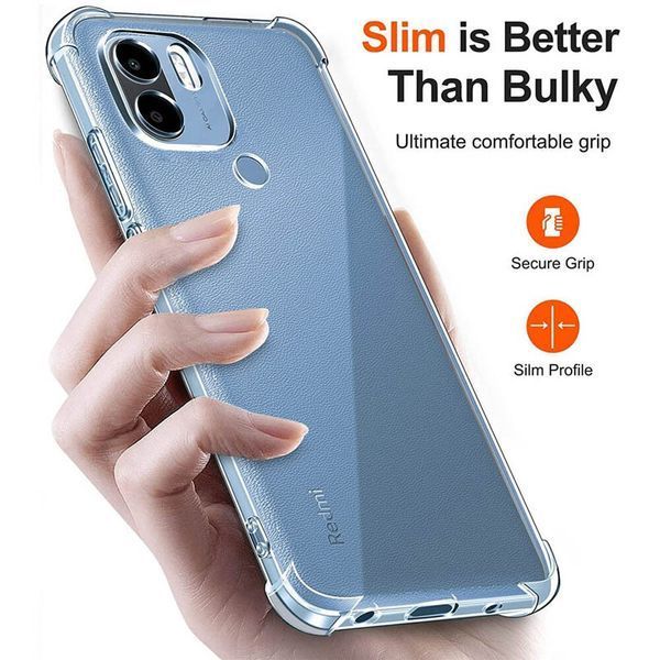 TPU чехол GETMAN Ease усиленные углы Full Camera для Xiaomi Redmi A1+ / Poco C50 / A2+ 555-02556 фото