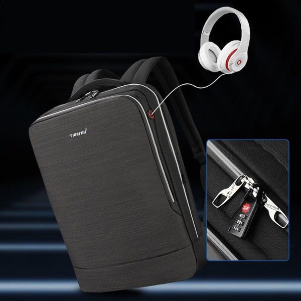 Рюкзак Tigernu T-B3331A 15.6" Grey 656-01551 фото