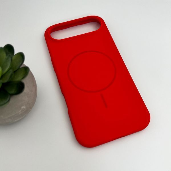 Чохол для смартфона Silicone Case Magnetic для Apple iPhone 17 Air Red 666-04102 фото