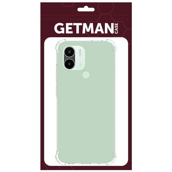 TPU чехол GETMAN Ease усиленные углы Full Camera для Xiaomi Redmi A1+ / Poco C50 / A2+ 555-02556 фото
