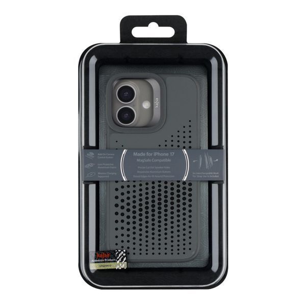 Чохол Kajsa Splendid Collection Circle with MagSafe для iPhone 17 Grey 2020000509066 фото