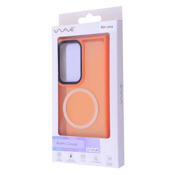 Чохол WAVE Matte Insane Case with Magnetic Ring для Samsung Galaxy S24 Ultra Midnight blue 656-07739 фото