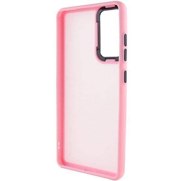 Чехол TPU+PC Lyon Frosted для Motorola Moto G24 / G04 / E14 Pink ILSO-00000074792-5 фото
