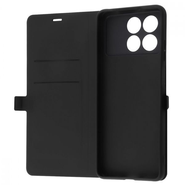 Чехол WAVE Flap Case для Xiaomi Poco X6 Pro 5G Black 777-03017 фото
