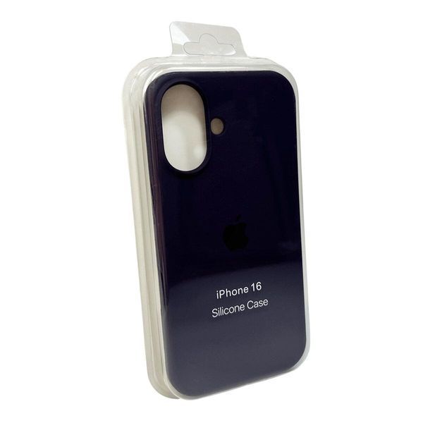 Силиконовый чехол для iPhone 16 Berry Purple 666-01161 фото