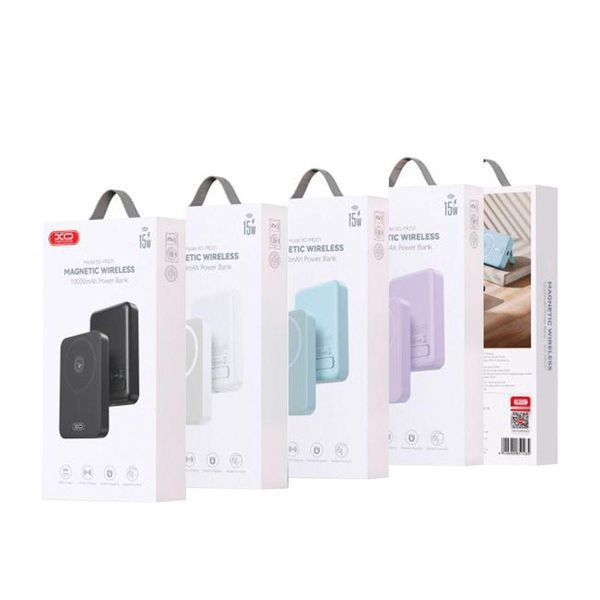 Power Bank XO PR231 Magnetic 15W wireless charging+PD20W 10000mAh Фиолетовый 656-01501 фото