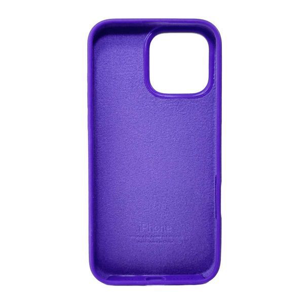 Силиконовый чехол для iPhone 16 Pro Max Amethist 666-01265 фото