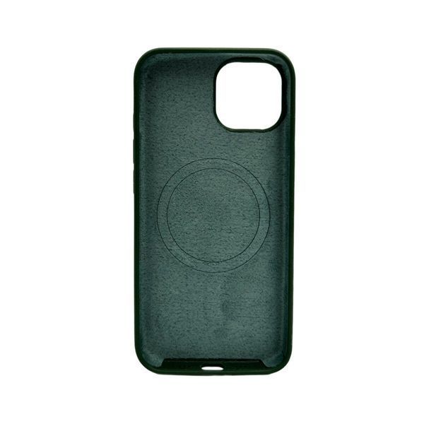Чохол для смартфона Silicone Case Magnetic для Apple iPhone 15 Atrovirens 666-03857 фото