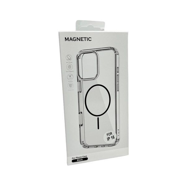 Чохол Acrylic Thin Magnetic для Apple iPhone 17 Black 666-03707 фото