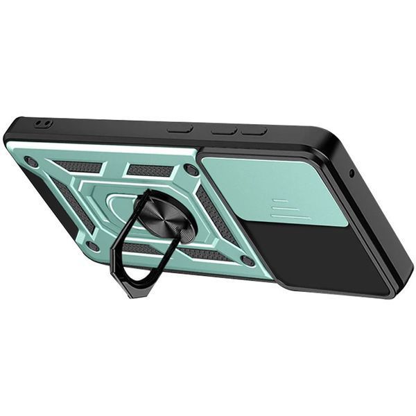 Ударопрочный чехол Camshield Serge Ring для Samsung Galaxy A04e Green 777-04526 фото