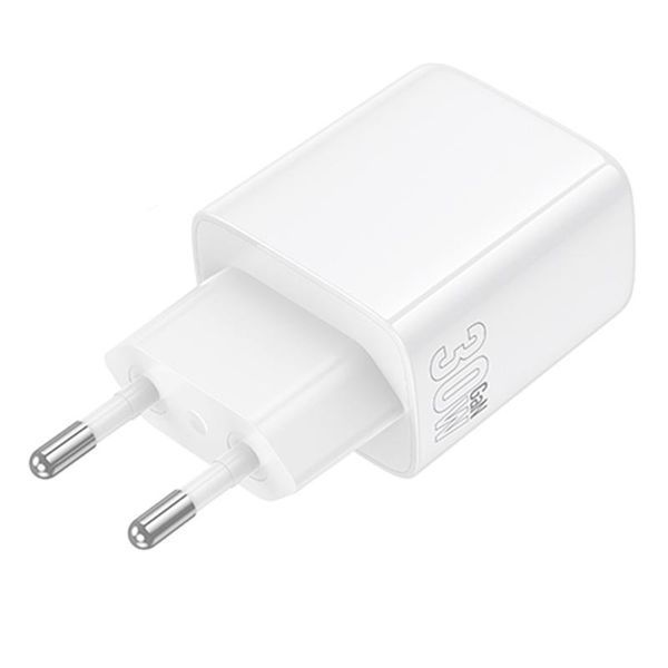 СЗУ Borofone BN29 Fuente PD30W+QC3.0 (1USB-A/1C) White ILSO-00000079267-1 фото