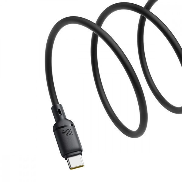 Кабель Baseus Silky Series Fast Charging Type-C 100W (2m) Black P10377703113-01 фото