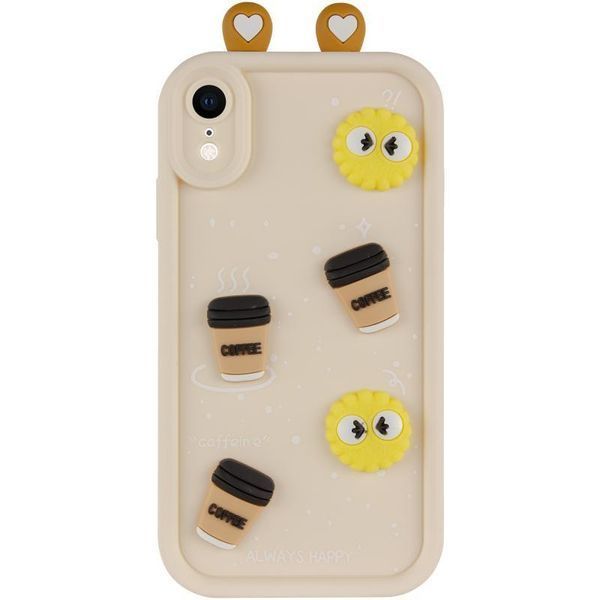 Чохол TPU Toys Case with Ears для Apple iPhone XR (6.1") Sand 208-05411 фото