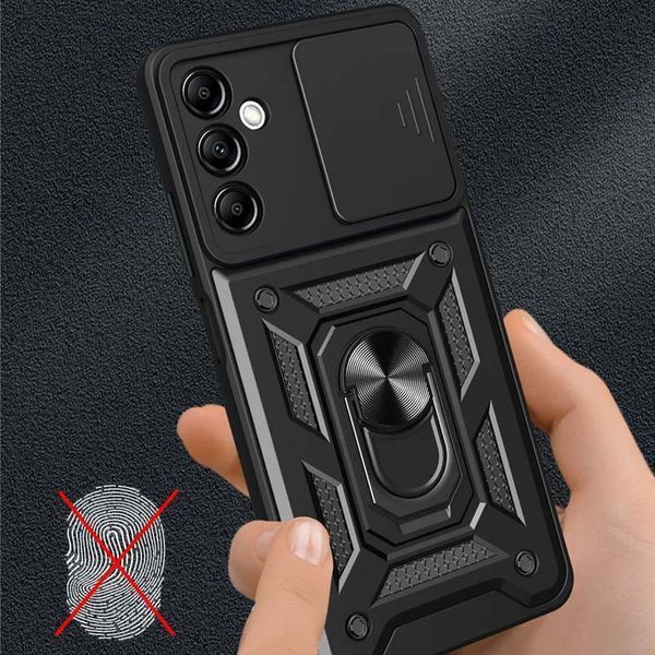 Ударостійкий чохол Camshield Serge Ring для Samsung Galaxy A15 4G/5G Black 777-04411 фото