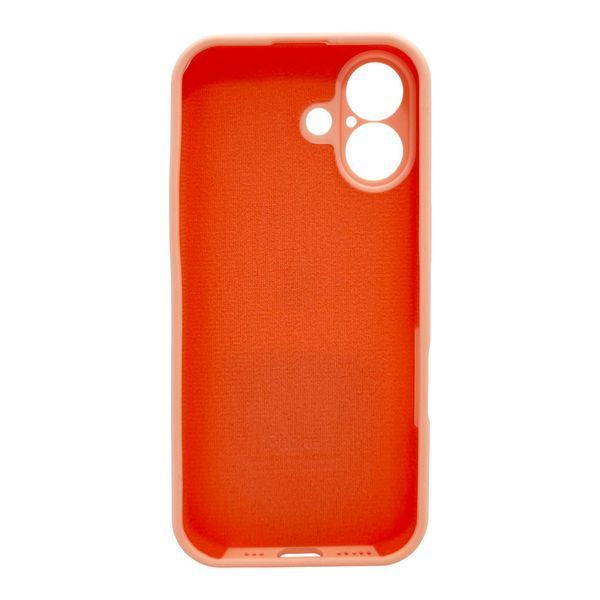 Силіконовий чохол з закритою камерою для iPhone 17 Grapefruit 666-04206 фото