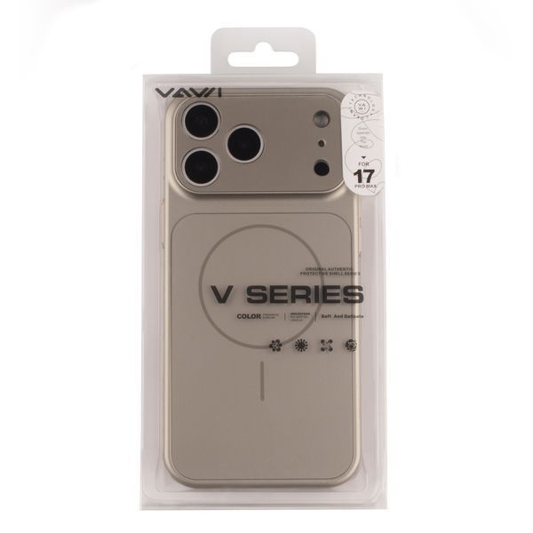 Чохол AG-Glass Lens Protection with Magsafe для iPhone 17 Pro Titanium 555-04388 фото