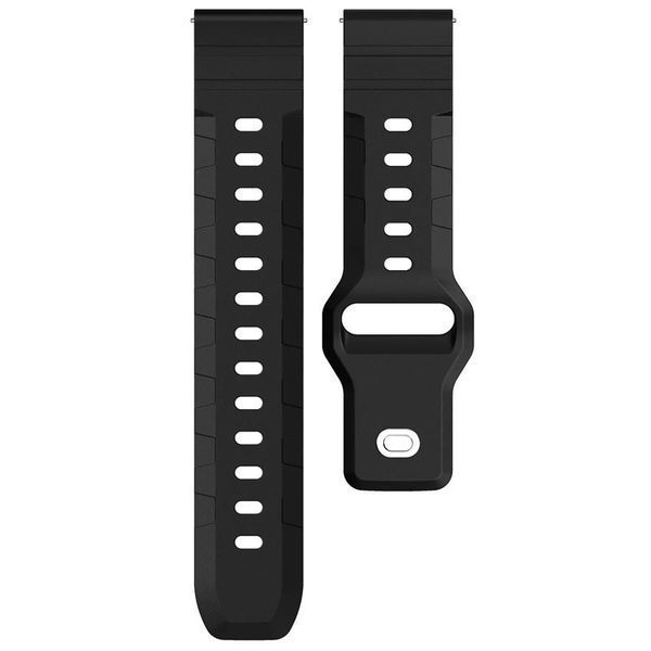 Силиконовый ремешок Defense для Smart Watch 22mm Black 212-01720 фото