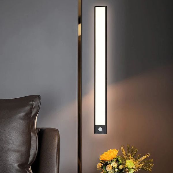 Сенсорний світильник LED з датчиком руху MZ-L1005 (40*10*200mm) Black 656-03697 фото