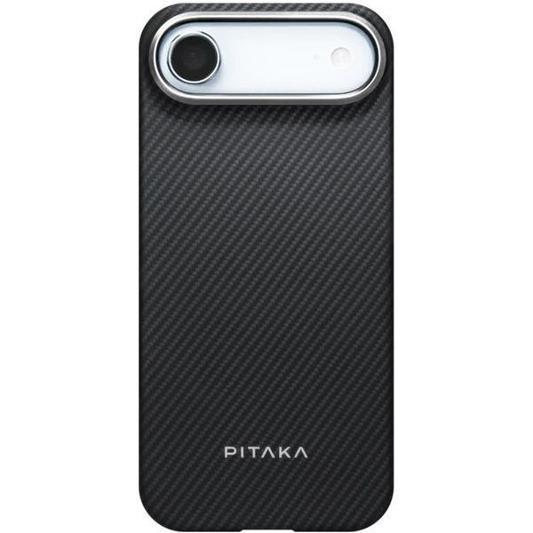 Чохол PC PITAKA with MagSafe для Apple iPhone 17 Air (6.5") Black / Grey 656-08257 фото