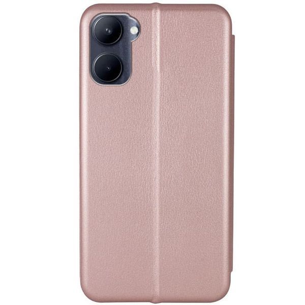 Шкіряний чохол-книжка Classy для Realme C33 Rose Gold 777-05776 фото