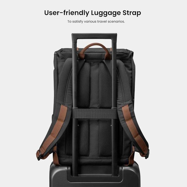 Рюкзак&nbsp;Tomtoc VintPack-TA1 22L Laptop Backpack Black 15.6 Inch/22L (TA1M1D1) 656-00195 фото