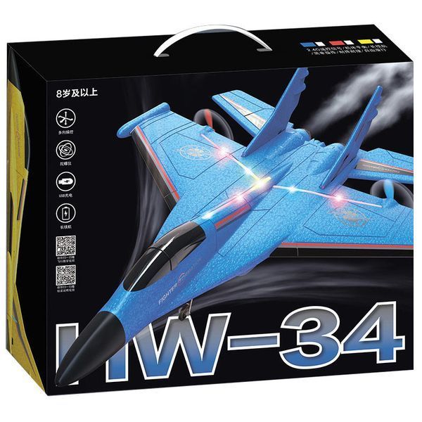 Літак на радіокеруванні SCHE HW37 New Foam Blue 656-03523 фото