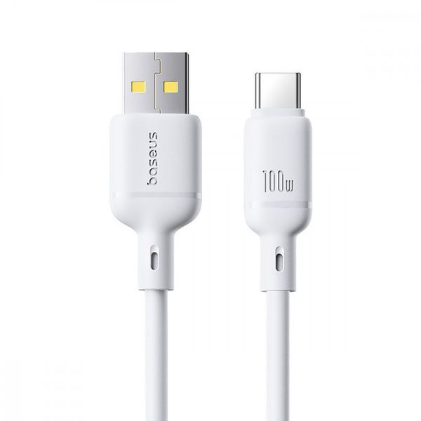 Кабель Baseus Silky Series Fast Charging Type-C 100W (2m) Black P10377703113-01 фото