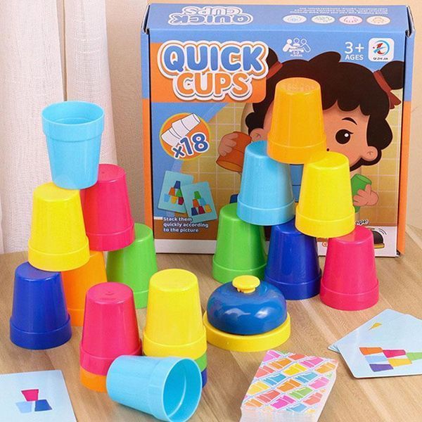 Настольная интерактивная игра Ummi 22051 Quick Cups 656-03333 фото