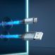 Кабель HOCO U112 Shine charging data cable for Type-C Gray 6931474788818 фото 7