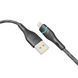 Кабель USB Ridea RC-RL15 RGB Light Lightning 12W 1.2m Черный 209-00345 фото 5