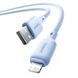 Кабель Baseus Silky Series Fast Charging Cable USB to iP 2.4A 1m Galaxy Blue P10377702313-00 фото 4