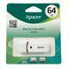 Флеш-накопитель Apacer USB 2.0 AH333 64Gb White AP64GAH333W-1 фото 2