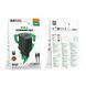 Мережевий зарядний пристрій з кабелем BOROFONE BAS82A Star single port QC3.0 charger set (Micro) (EU) Black 6941991126727 фото 2