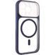 Чохол TPU+PC GETMAN Moon Clear with MagSafe для Apple iPhone 14 Pro Max (6.7") Blue 656-08433 фото 1