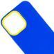 Чехол TPU+PC Bichromatic для Apple iPhone 13 Pro (6.1") Navy Blue / Yellow 555-03988 фото 2