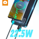 Повербанк WUW Y100 20000mAh Micro-USB/Type-C/2 USB/ PD22.5W Чорний 216-00050 фото 3