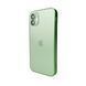 Чохол для смартфона AG Glass Matt Frame Color для iPhone 11 Light Green 666-00526 фото 1